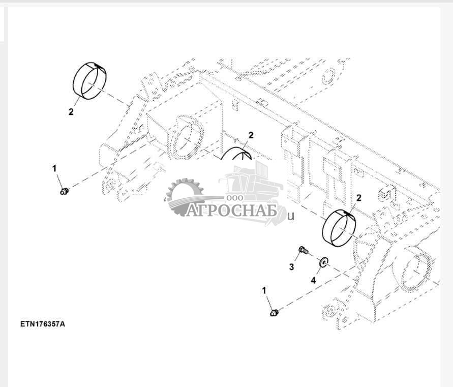 Крепления переднего моста, HillMaster™ 